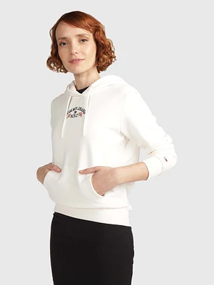 Sudadera con logo en manga de mujer Tommy Jeans