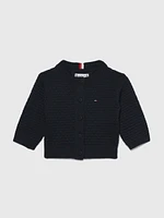 Suéter con acabado texturizado de bebé Tommy Hilfiger