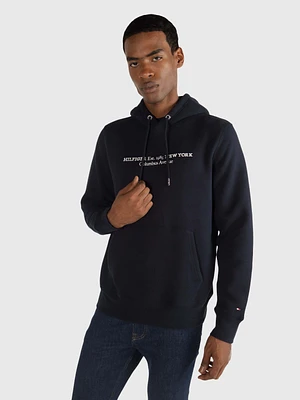 Sudadera con texto bordado de hombre Tommy Hilfiger