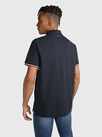 Polo con corte en bajo de hombre Tommy Hilfiger