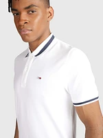 Polo elástico de corte slim hombre Tommy Jeans