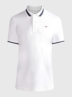 Polo elástico de corte slim hombre Tommy Jeans