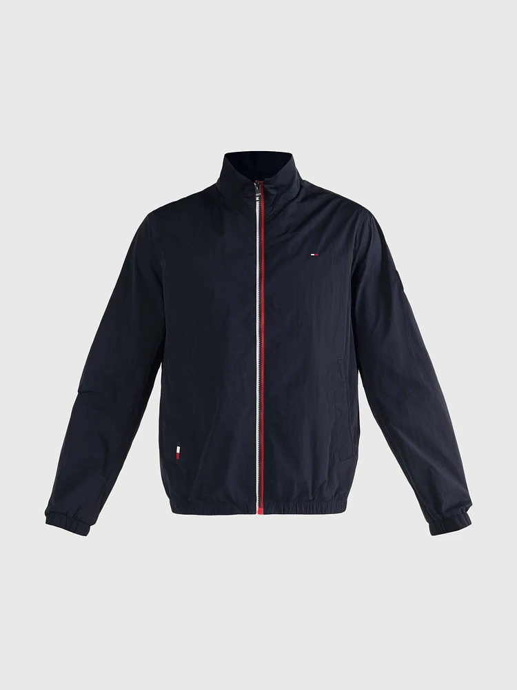 Chamarra con logo bordado de hombre Tommy Hilfiger