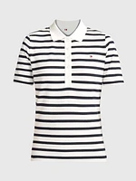 Polo 1985 de corte regular con rayas mujer Tommy Hilfiger