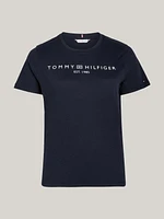 Playera Signature Curve con logo de mujer Tommy Hilfiger