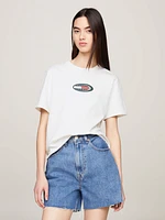 Playera Archive con logo retro de mujer Tommy Jeans