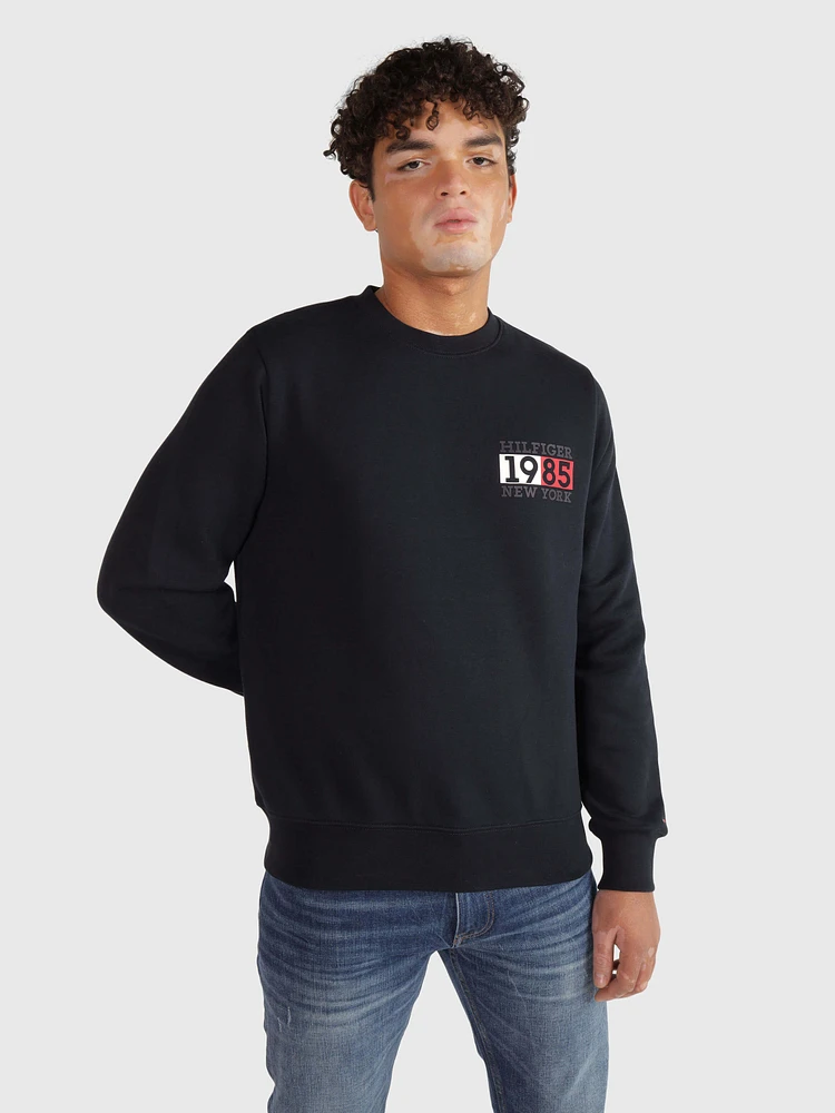 Sudadera de cuello redondo con logo New York hombre Tommy Hilfiger