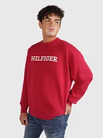 Sudadera de corte clásico con monotipo Hilfiger hombre Tommy