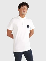 Polo de punto con monograma TH hombre Tommy Hilfiger