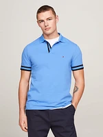 Polo slim con logos del monotipo Hilfiger de hombre Tommy