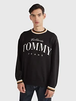 Suéter con logo contrastante de hombre Tommy Jeans