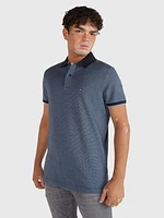 Polo con acabado texturizado de hombre Tommy Hilfiger