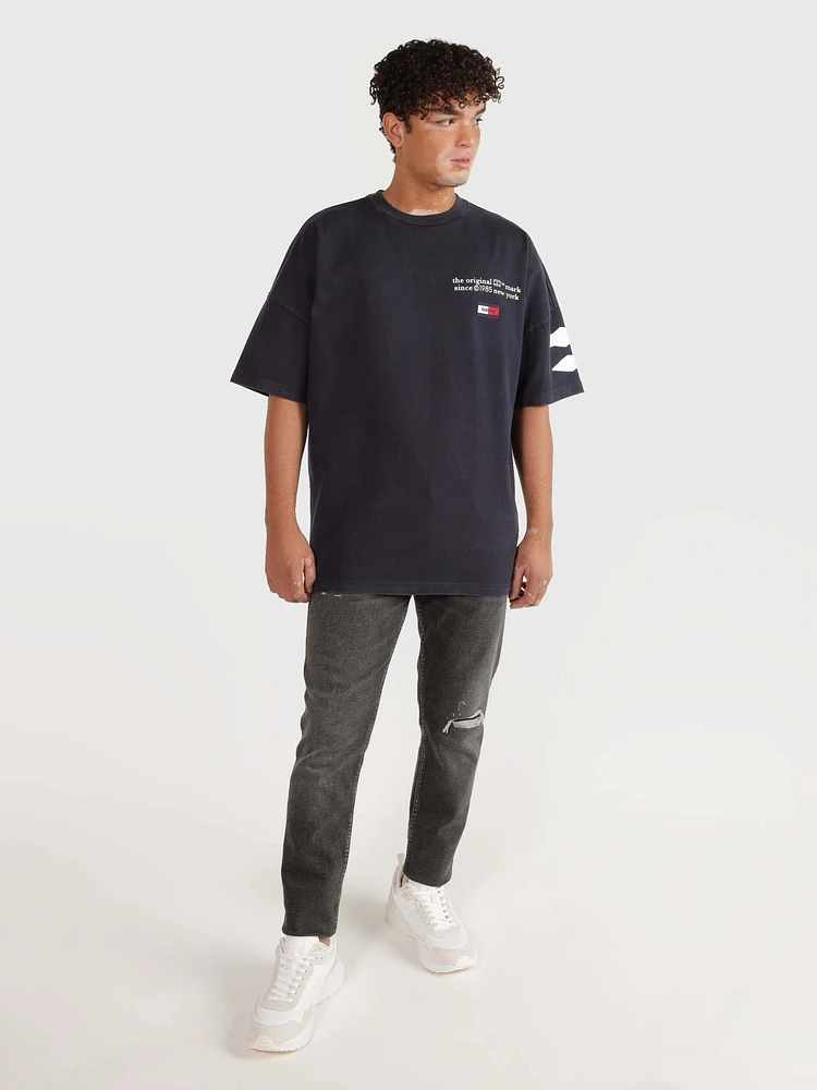 Playera con logo Tommy Jeans Collection de hombre