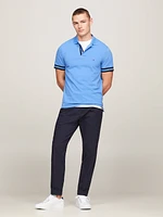 Polo slim con logos del monotipo Hilfiger de hombre Tommy