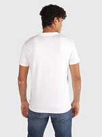 Playera con corte slim y logo de hombre Tommy Hilfiger