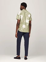 Camisa tropical de manga corta en popelín hombre Tommy Hilfiger