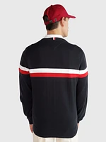 Suéter con franjas contrastantes de hombre Tommy Hilfiger