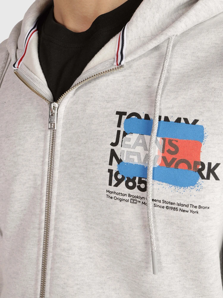 Sudadera con logo estampado de hombre Tommy Jeans