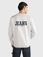 Sudadera con acabado jaspeado de hombre Tommy Jeans