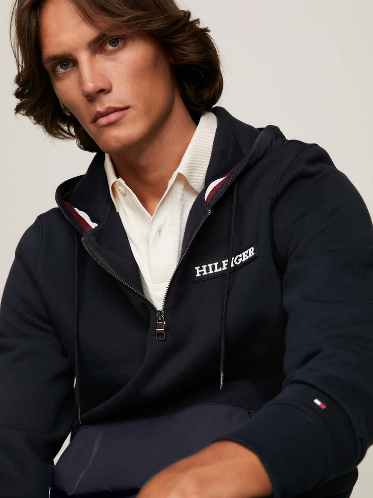 Sudadera de media cremallera con capucha hombre Tommy Hilfiger