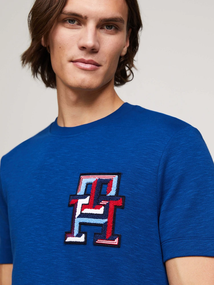 Playera con monograma TH de rizo hombre Tommy Hilfiger