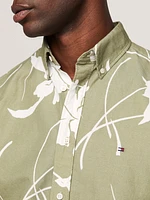 Camisa tropical de manga corta en popelín hombre Tommy Hilfiger
