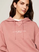 Sudadera con capucha y logo tonal bordado de mujer Tommy Hilfiger