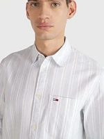 Camisa con franjas de hombre Tommy Jeans