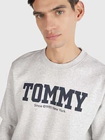 Sudadera con acabado jaspeado de hombre Tommy Jeans