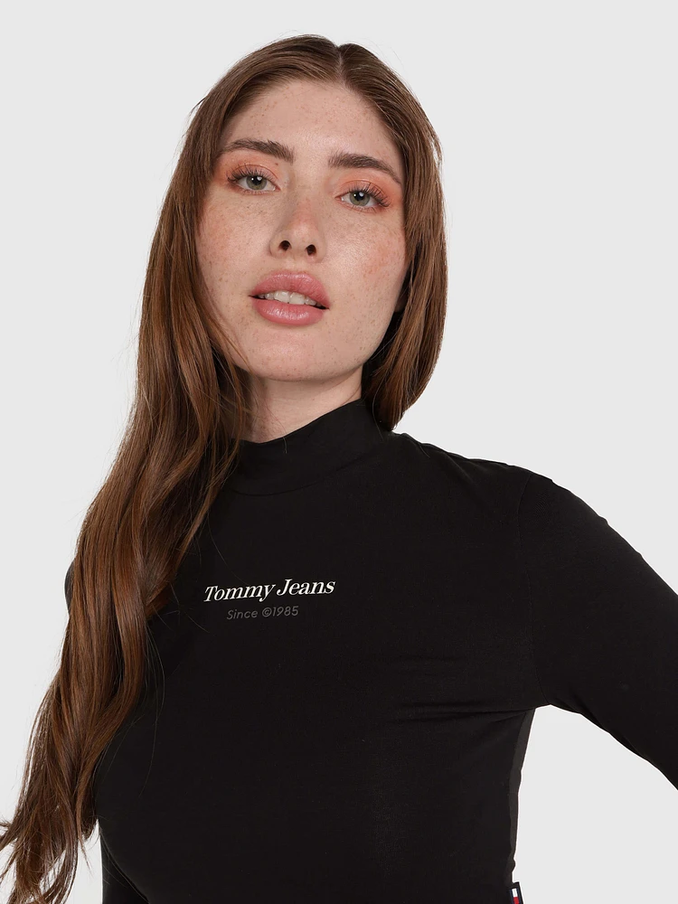 Top con logo estampado de mujer Tommy Jeans