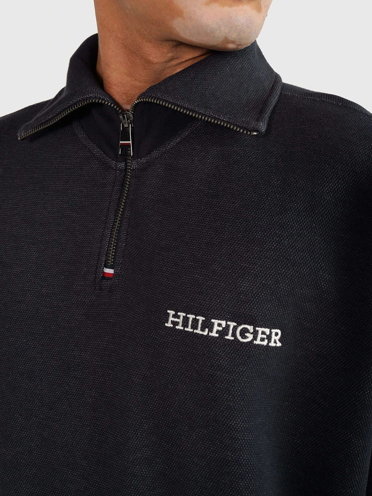 Sudadera logo contrastante de hombre Tommy Hilfiger