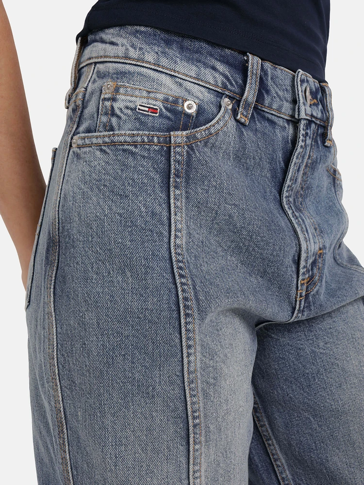 Jeans Claire con cortes en relieve de mujer Tommy