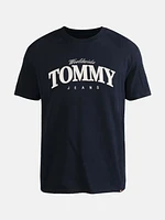 Playera con logo bordado de hombre Tommy Jeans