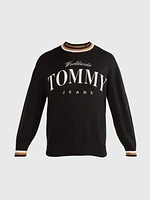 Suéter con logo contrastante de hombre Tommy Jeans