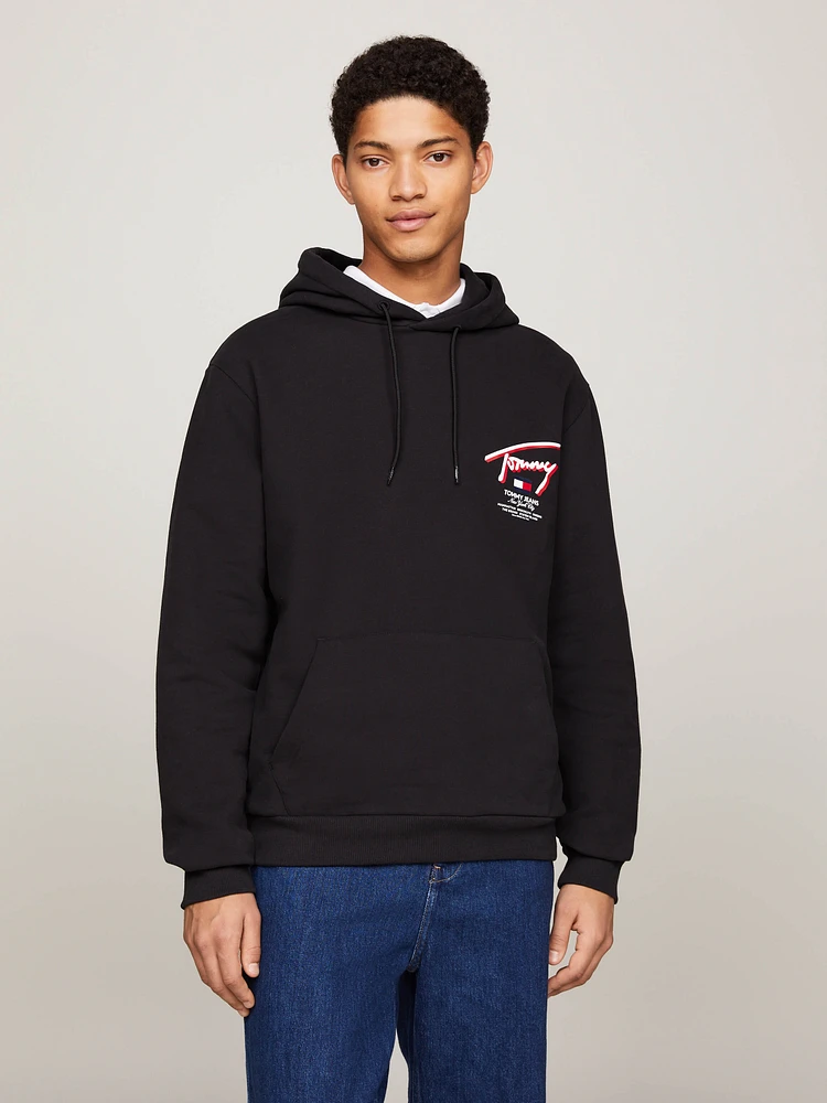 Sudadera con capucha y logo gráfico de hombre Tommy Jeans