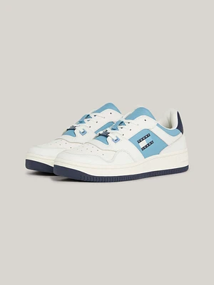 Tenis de baloncesto dentadas piel hombre Tommy Jeans