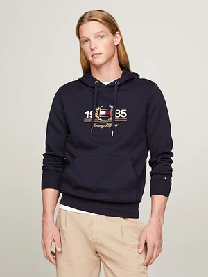 Sudadera con capucha cordón y logo de hombre Tommy Hilfiger