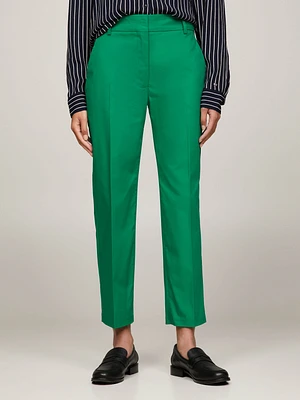 Pantalón chino recto slim de mujer Tommy Hilfiger