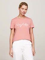 Playera de cuello redondo con logo mujer Tommy Hilfiger