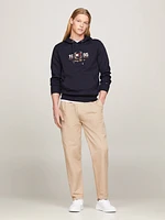 Sudadera con capucha cordón y logo de hombre Tommy Hilfiger