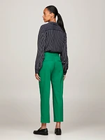 Pantalón chino recto slim de mujer Tommy Hilfiger