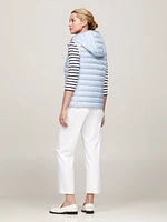 Chaleco acolchado ligero Global Stripe de mujer Tommy Hilfiger