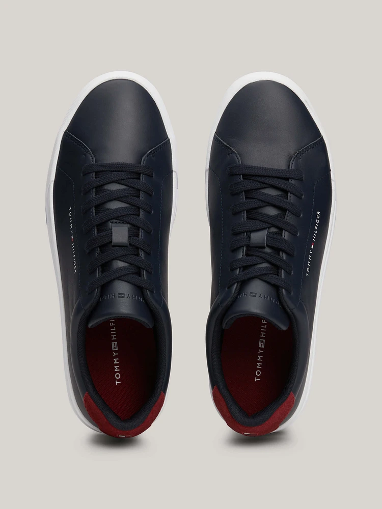 Tenis de piel con suela gruesa hombre Tommy Hilfiger