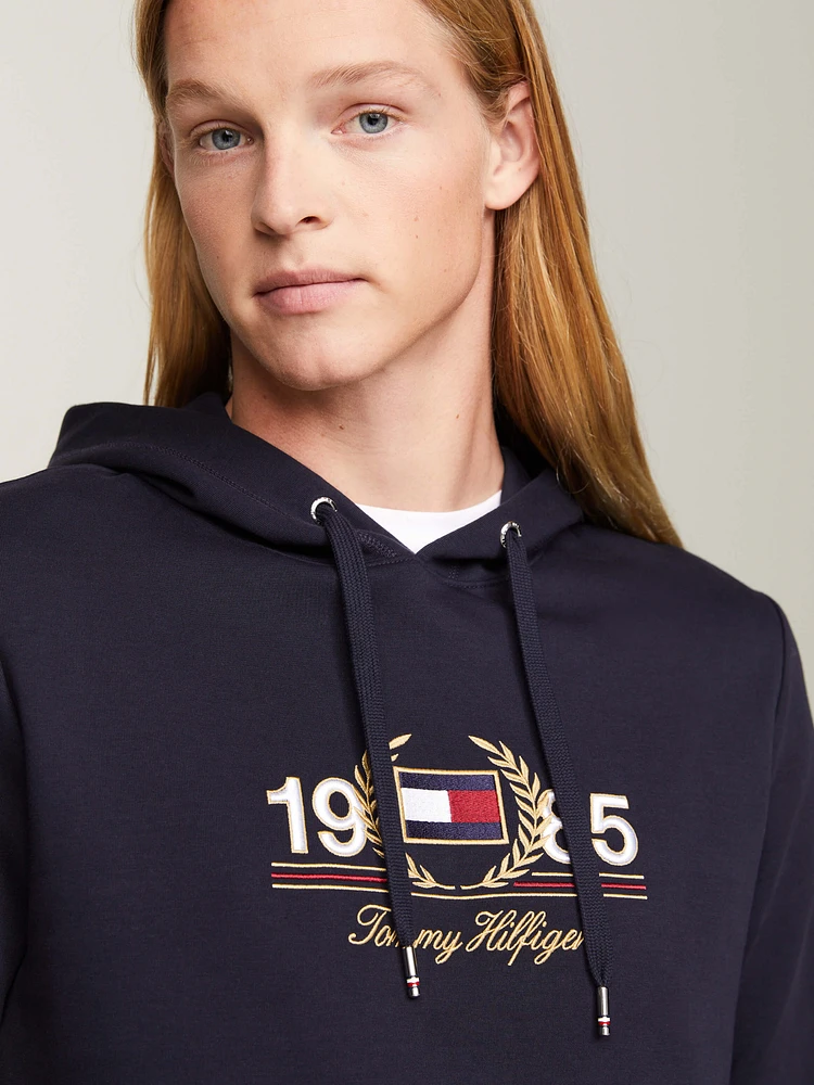 Sudadera con capucha cordón y logo de hombre Tommy Hilfiger