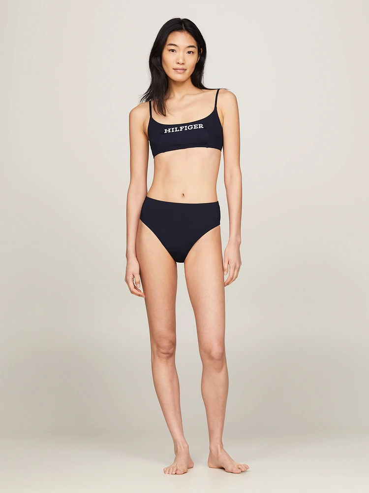 Parte superior de bikini estilo bralette mujer Tommy Hilfiger