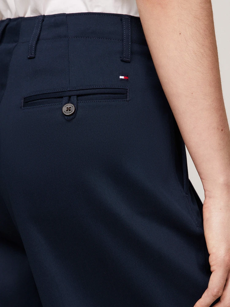 Pantalón chino recto de corte amplio mujer Tommy Hilfiger