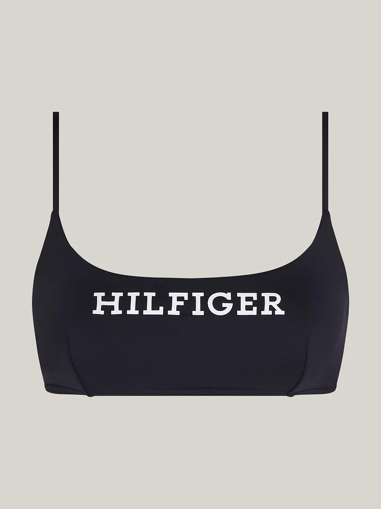 Parte superior de bikini estilo bralette mujer Tommy Hilfiger