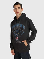 Sudadera con pantera estampada de hombre