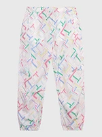 Jogger con monograma estampado de niña Tommy Hilfiger