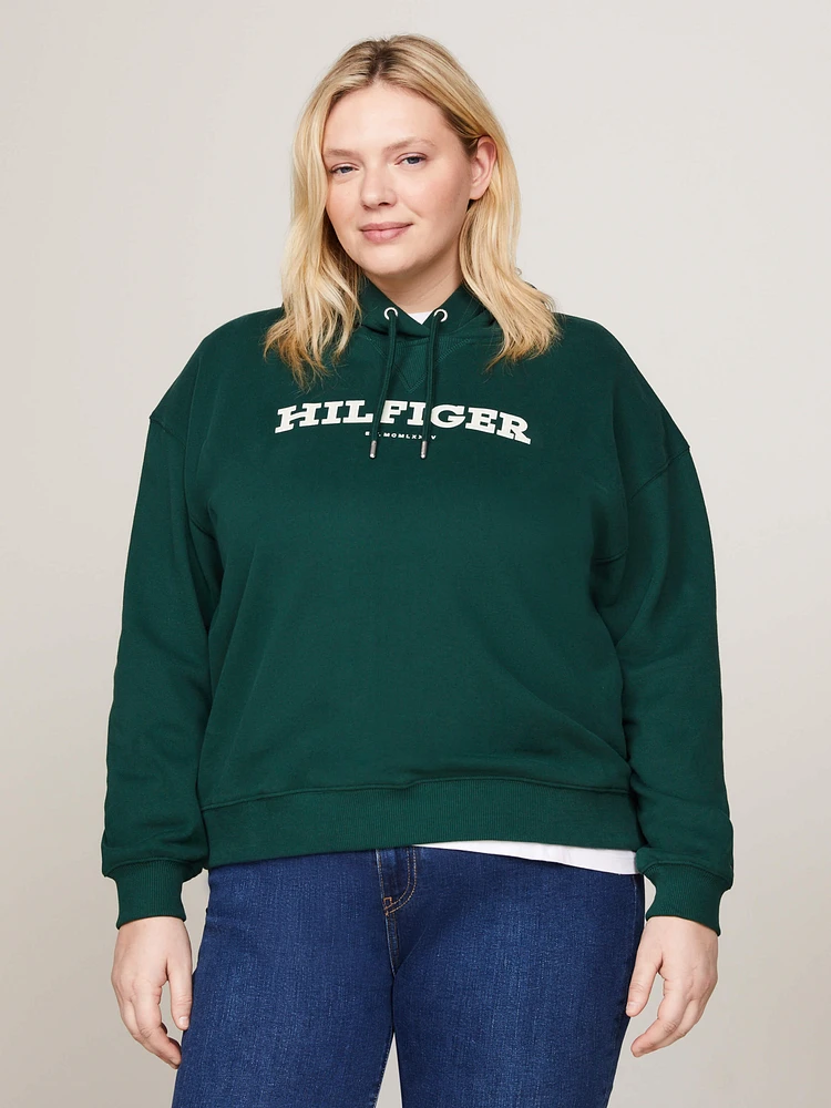 Sudadera Curve con capucha y monotipo de mujer Tommy Hilfiger